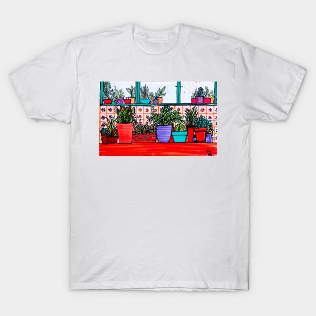 Home T-Shirt by Miriam de la Paz